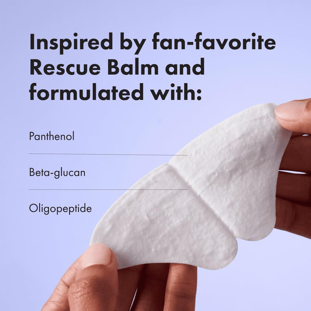 Rescue Patch ingredients include oligopeptide and panthenol for soothing hydration