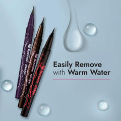 Heroine Make hypoallergenic formula supports sensitive eyes for daily wear.