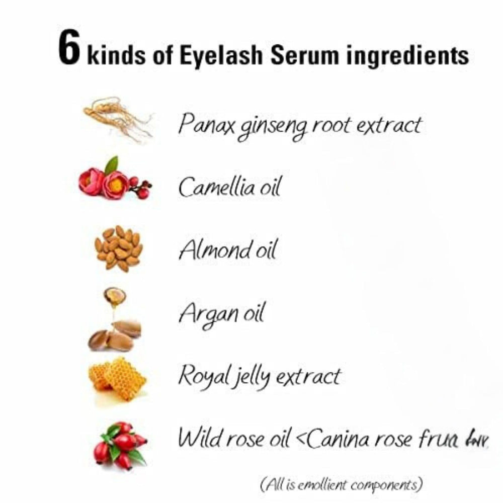 Lash care formula with camellia oil and argan oil