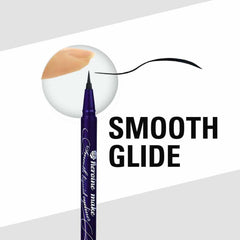 Jet black shade offers bold, dramatic eye definition for any look.
