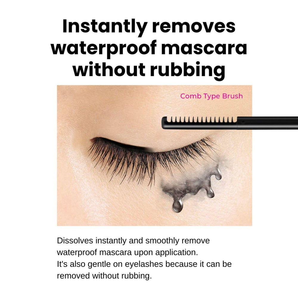 Heroine Make mascara tube close-up with sleek packaging and formula.