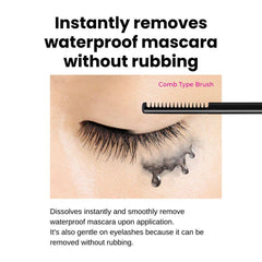 Heroine Make mascara tube close-up with sleek packaging and formula.
