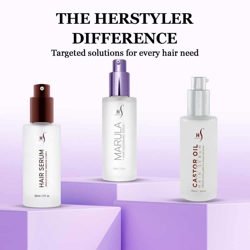 Serum used on all hair types including color-treated hair