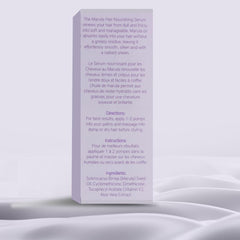 No sticky residue left by HerStyler Marula Oil Serum