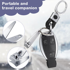 HESTYA ergonomic curved design follows nail contours for precise trimming.