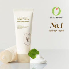 HEVEBLUE Salmon Roe Extract and PDRN close-up highlights premium actives for skin support.