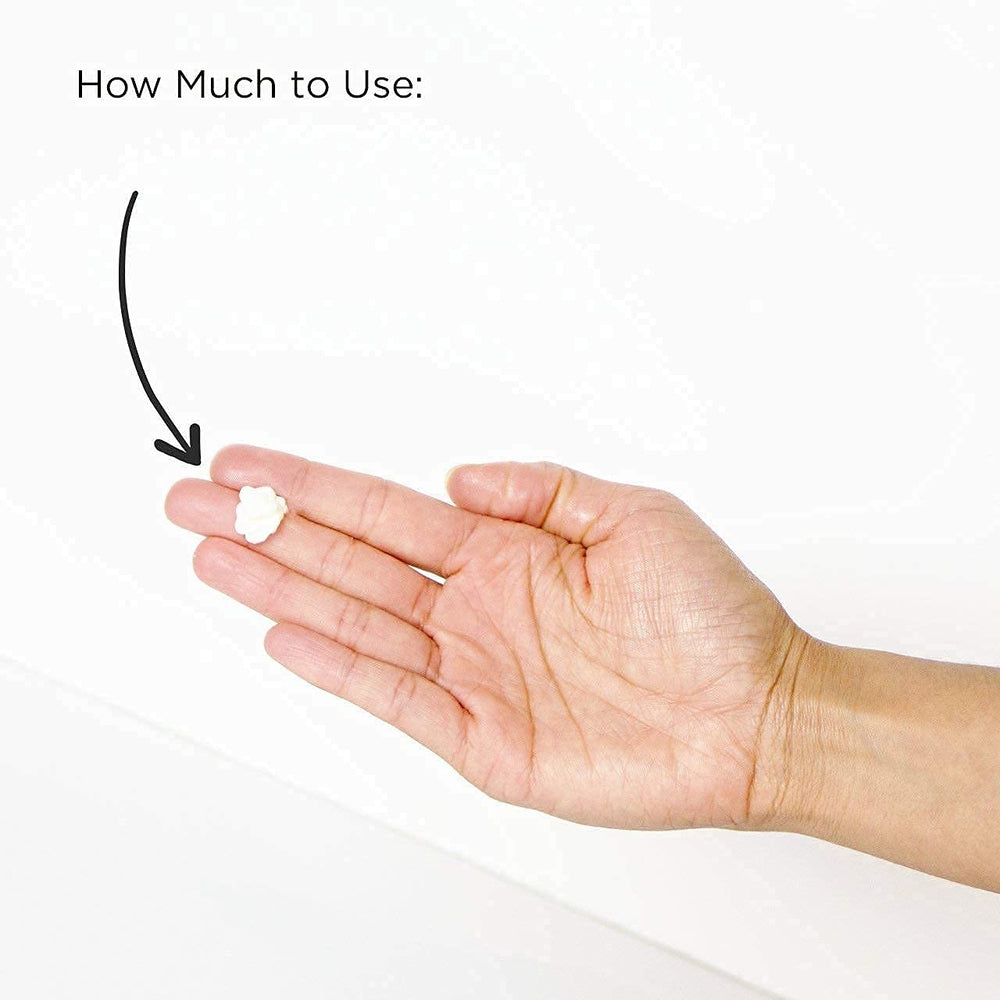 Hey Honey 24Seven close-up on smooth under-eye and neck area for targeted care.