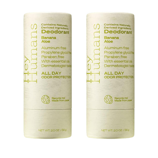 Hey Humans aluminum-free deodorant bottle for all-day protection