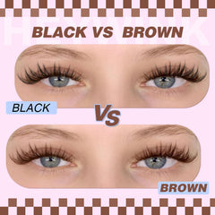 HEYWINK Bond & Seal adhesive secures clusters while protecting natural lashes.