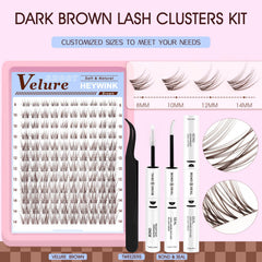 HEYWINK lash bond & seal for secure, gentle cluster extensions throughout the day