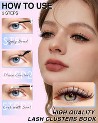 HeyWink DIY lash kit on display for home styling.