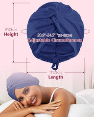 HFRHTGY unisex sleep-cap suitable for curly straight and braided hair
