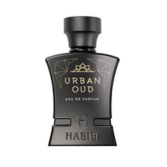 H HABIBI Urban Oud perfume bottle shown with premium design for daily confidence.