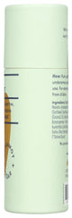 HiBAR Bergamot Cedar application delivers smooth glide and protection.