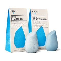 HiBAR Moisturize Shampoo Bar close-up for hydrated, frizz-controlled hair.