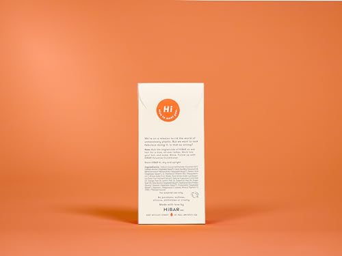 HIBAR Volumize shampoo bar 2-pack back view shows packaging details.