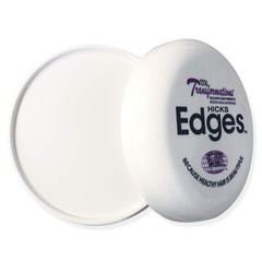 Hicks Total Transformations Edges Pomade front jar highlights natural shine and hold