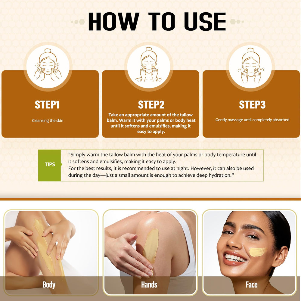Hicream balm on elbows and hands provides deep nourishment.