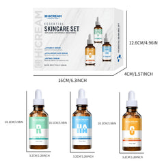 Hicream Night-time routine setup demonstrates easy layering with makeup.