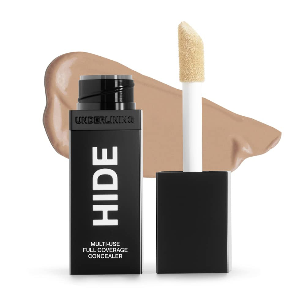 HIDE Liquid Concealer tube for breathable, buildable coverage