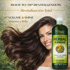 HIGH SUPREME nettle and aloe vera blend image, emphasizing natural hydration.
