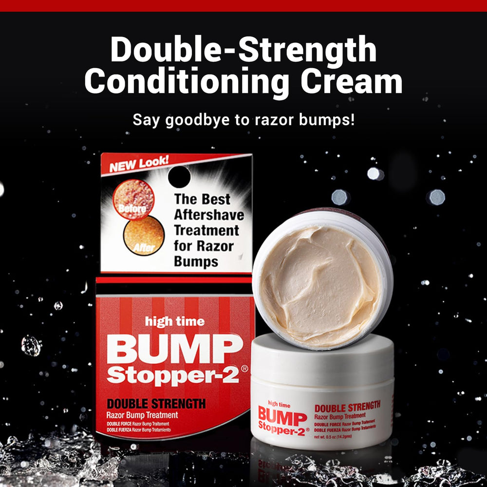 High Time Bump Stopper 2 cream texture close shot for application.