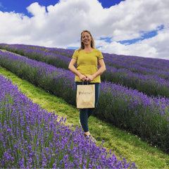 The Highland Soap Co Sunflower Oil shot highlights nourishing moisturization
