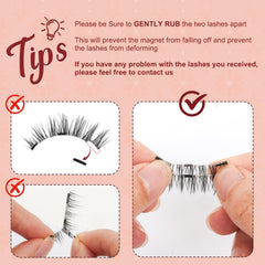 Removing Higu clace magnetic lashes in seconds for hassle-free cleanup.