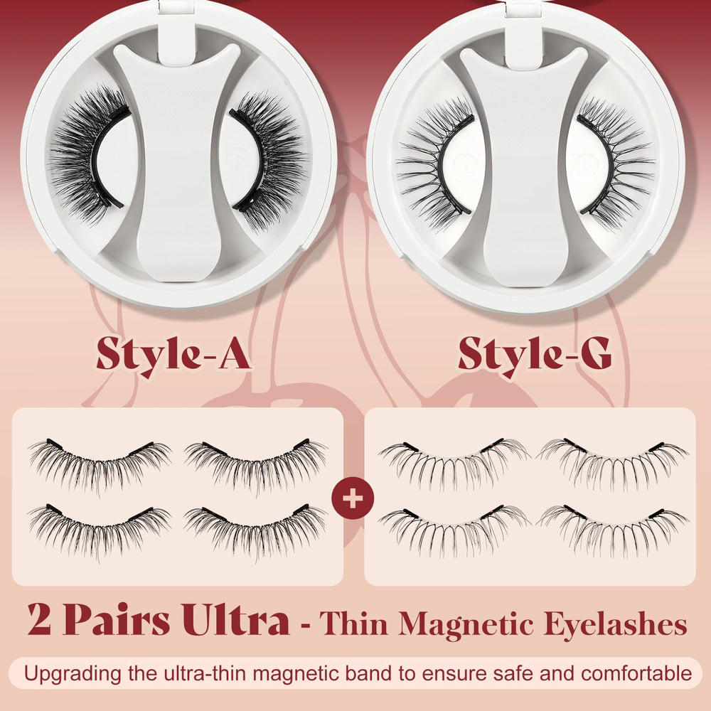 Higu Clace magnetic applicator for precise lash placement.