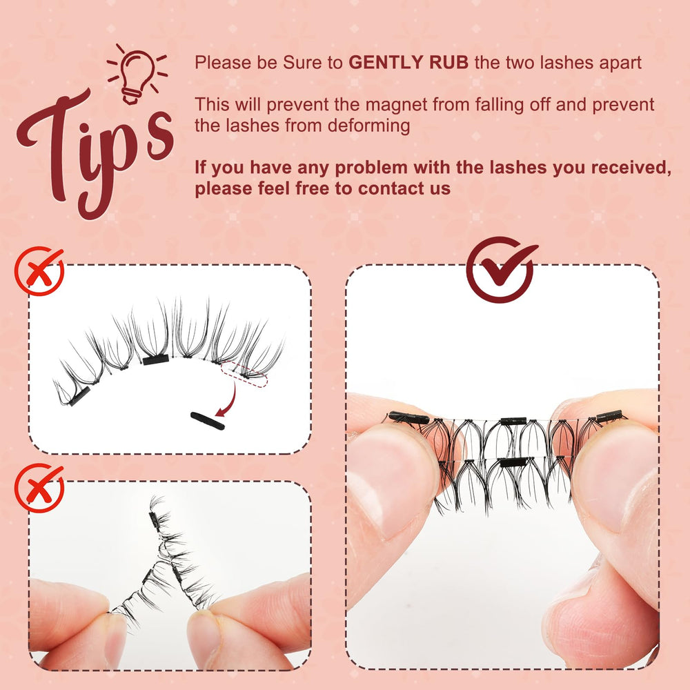 Higu clace wispy lashes close-up for natural appearance.