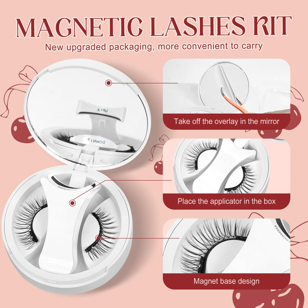 Higu Clace two pairs of lashes for versatile day-to-night styling.