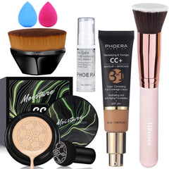 Hilareco Air Cushion CC Cream bottle shows breathable coverage for everyday wear.