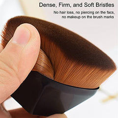 Hilareco flat-top kabuki brush delivering precise application