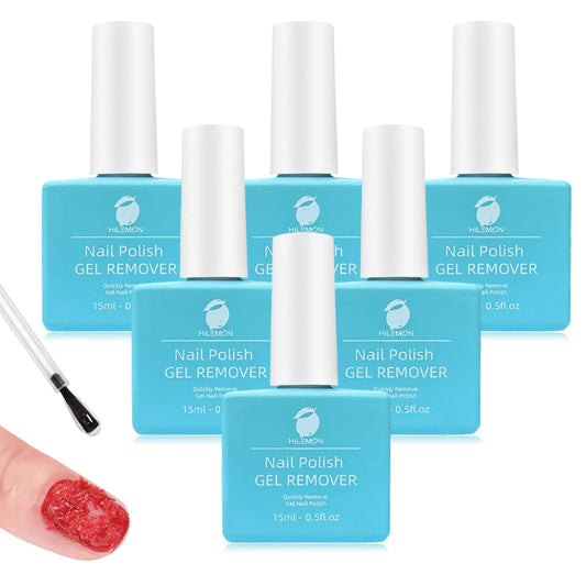 HiLemon Quick Gel Remover bottle for fast gel polish removal.
