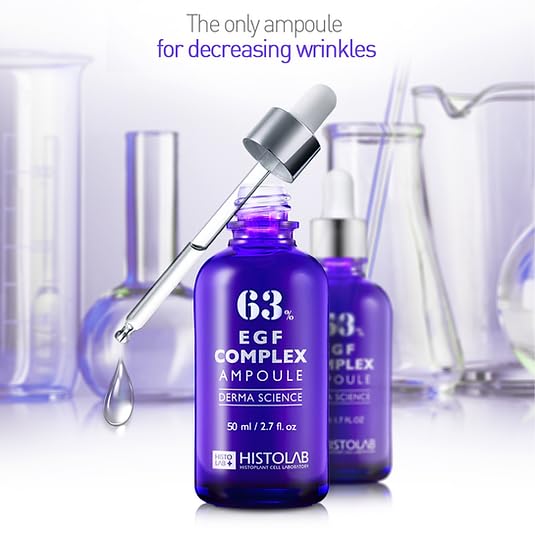 Histolab EGF Complex Ampoule lightweight texture absorbs quickly for refreshed, hydrated skin
