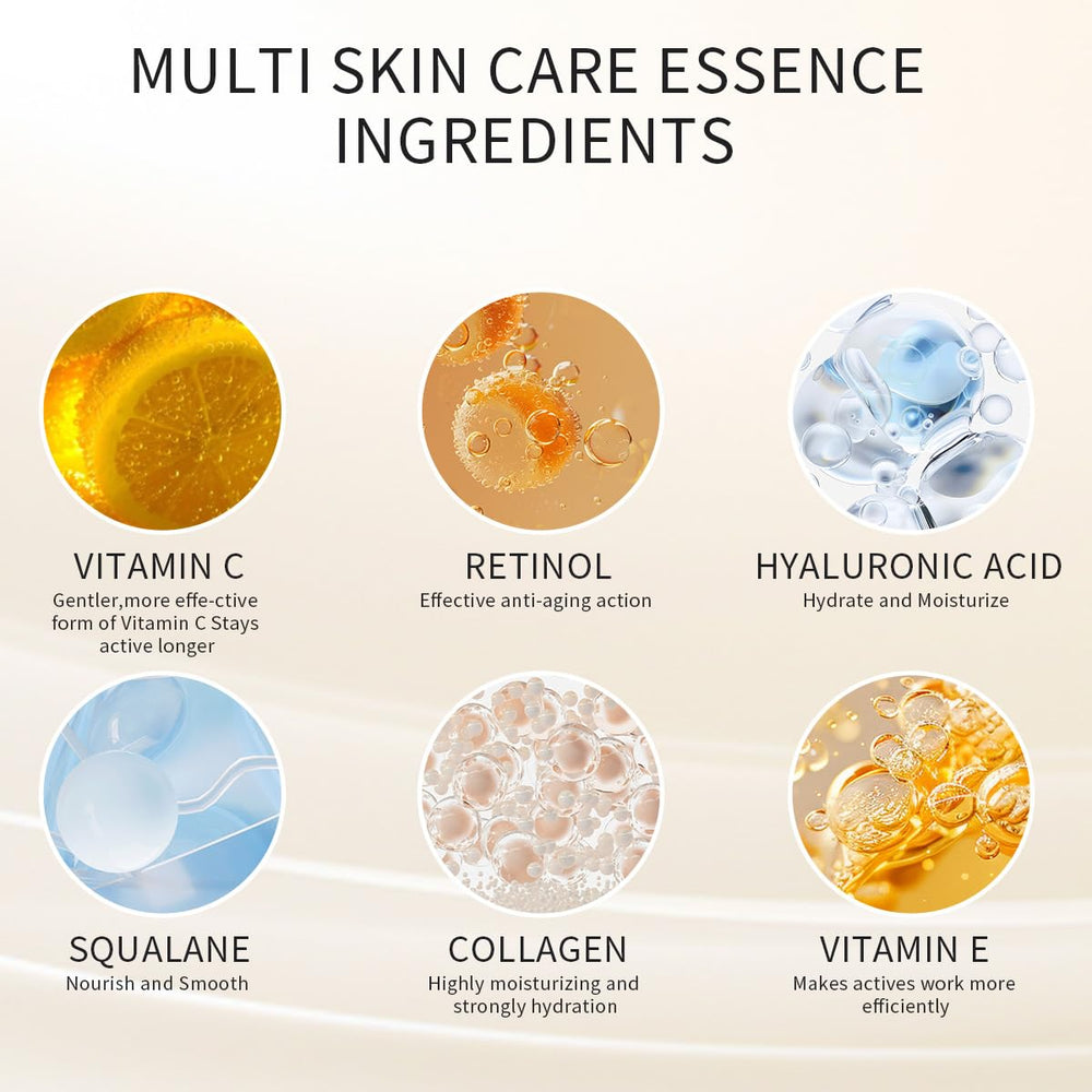 HKH ingredient blend featuring Vitamin C, Vitamin E, and Vitamin B5 for nourishment.