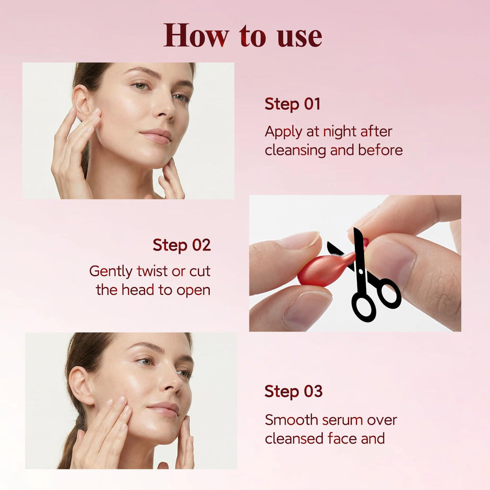 HKH Peptide Serum Capsules close-up cap design keeps contents clean