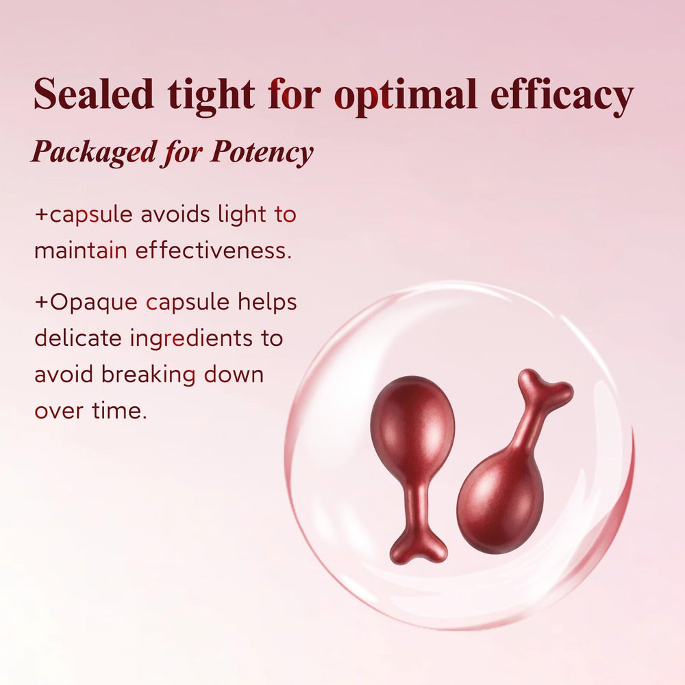 HKH Peptide Serum Capsules provide hygienic dosing for mess-free routines