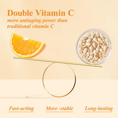 HKH vitamin c serum box label shows brand and product details.