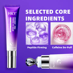 Retinol and peptides concept image suggesting wrinkle and firmness support