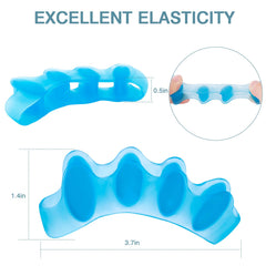 HLOES toe spacers inside shoe demonstration for discreet wear