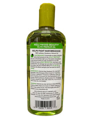 Hollywood Beauty Olive Oil Scalp Treatment pour shows easy application and absorption.