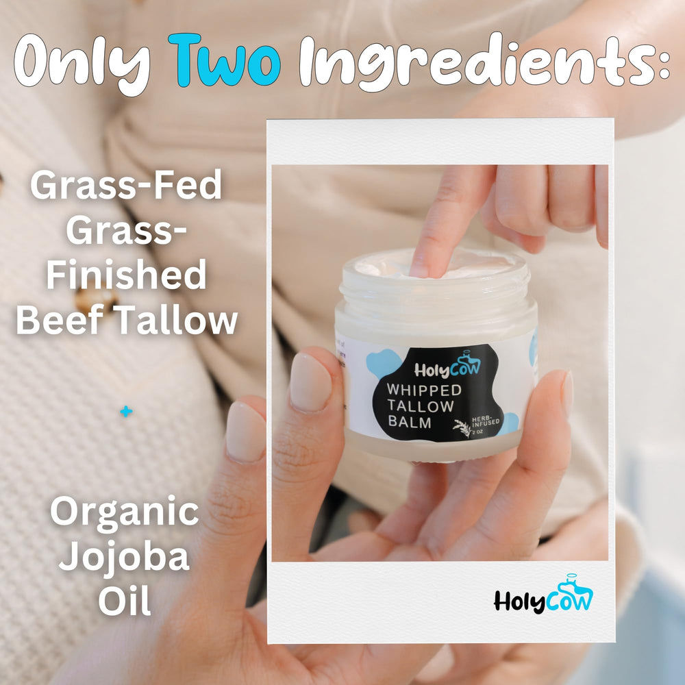 HolyCow face moisturizer bottle ideal for daily facial care