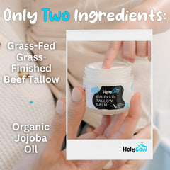 HolyCow face moisturizer bottle ideal for daily facial care