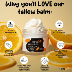 HolyCow product with organic jojoba oil infusion for skin nourishment.