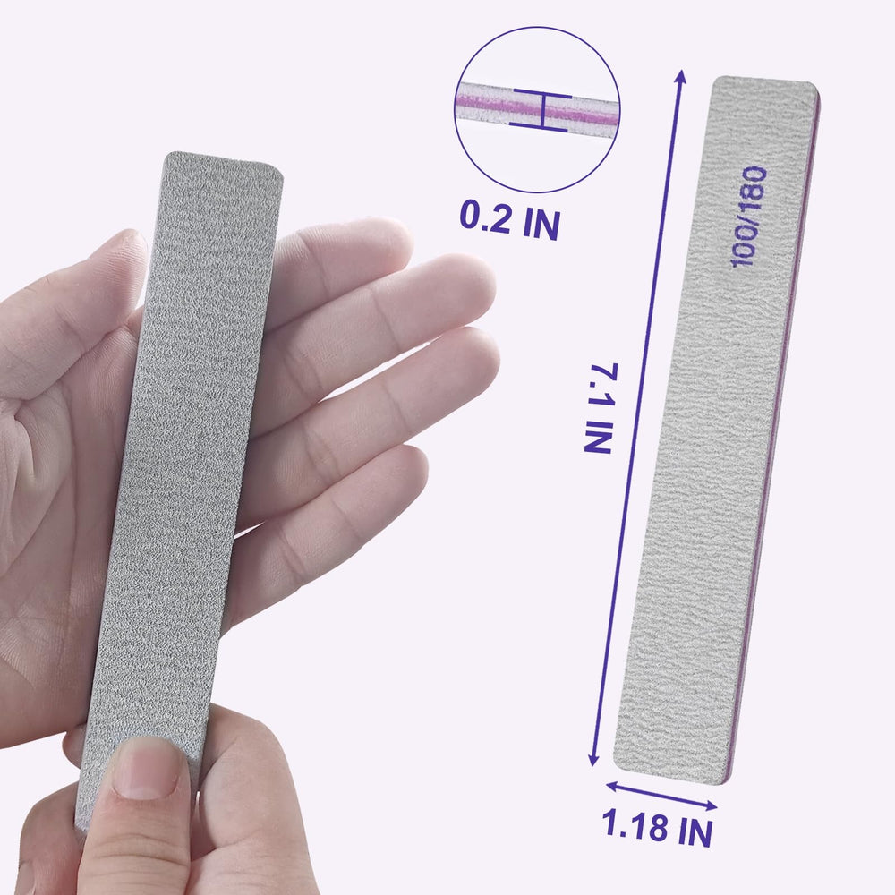 HomeyEra nail files compatible with natural acrylic and false nails