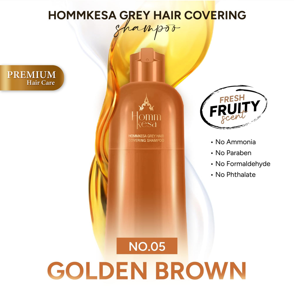 Hommkesa easy one-step application demonstrates color and nourishment.