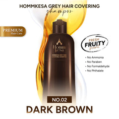 Hommkesa natural Thai herb complex supports hair without harsh chemicals.