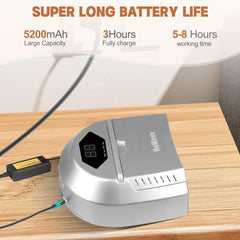 HoMove large-space nail dryer with detachable base ideal for full-hand or foot curing