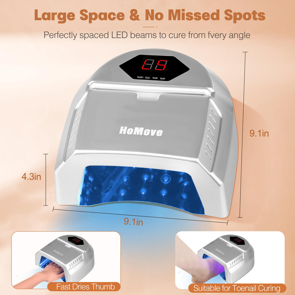HoMove smart sensor automatically turns on when hands are inserted